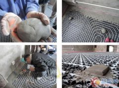 某学院对地暖施工员的实训过程